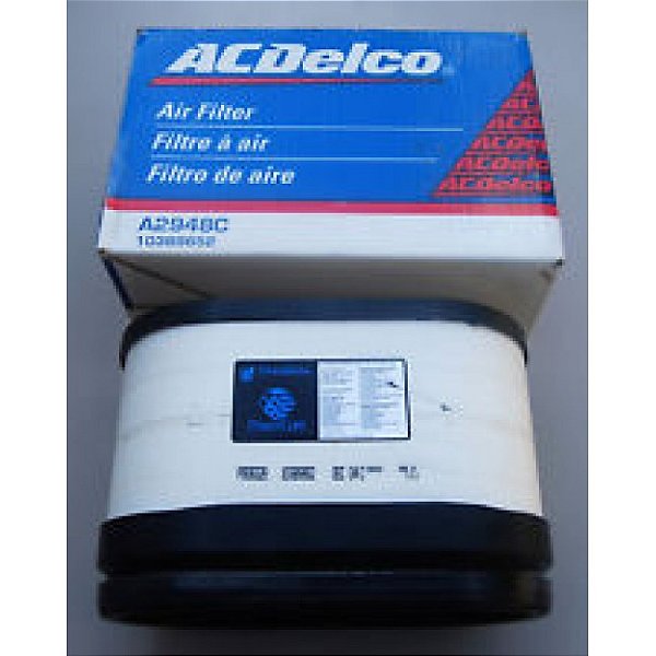 A2948C - FILTRO DE AR, AC DELCO, HUMMER 2003 - 2006 6.0 L V8