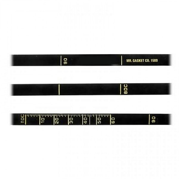 MRG-1589 - FITA COM MARCACAO PARA PONTO, PARA DAMPER DE 7'', CHEVROLET SMALL / BIG BLOCK - UNIDADE