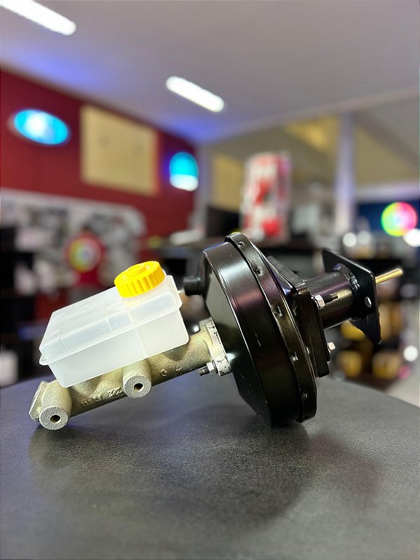 BTN-KFCCHEV - KIT DE FREIO HIDROVÁCUO + CILINDRO MESTRE + RESERVATÓRIO (COM SUPORTE) TRW VARGA, CHEVY C-10 / VERANEIO