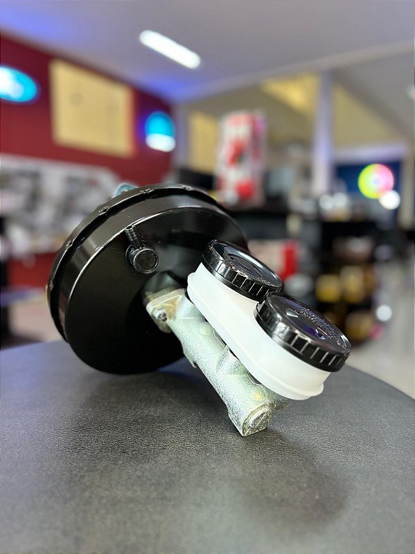 BTN-KFCMUS - KIT DE FREIO HIDROVÁCUO + CILINDRO MESTRE + RESERVATÓRIO (COM SUPORTE), TRW VARGA , MUSTANG/COUGAR