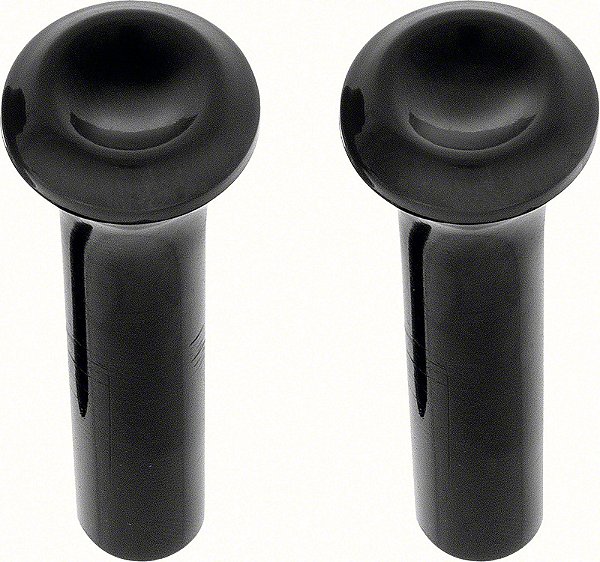 MD700 - PAR DE PINOS DE PORTA, EM PLASTICO, PRETO, DODGE/CHEVY