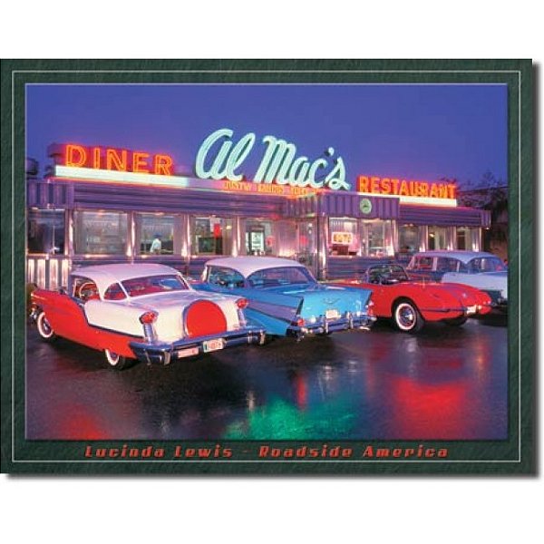 AMP-TINDINER - PLACA DECORATIVA DINER AL MAC´S