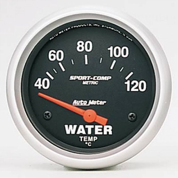 ATM-3337-M - RELOGIO TEMPERATURA DE AGUA AUTOMETER SPORT COMP - 2 1/16'' - 40-120Â°C