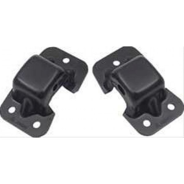 K702 - PAR DE SUPORTES DOS COXINS DE MOTOR, EM AÇO, CHEVROLET BIG BLOCK