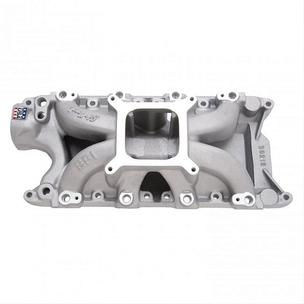 29215 - COLETOR DE ADMISSAO EDELBROCK VICTOR JR, EM ALUMINIO, PARA INJECAO ELETRONICA, FORD 289 302 - UNIDADE