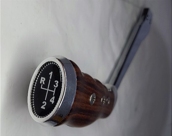 BTN-PGRIP - ALAVANCA DE CAMBIO EM MADEIRA, MODELO PISTOL GRIP, DODGE - UNIDADE