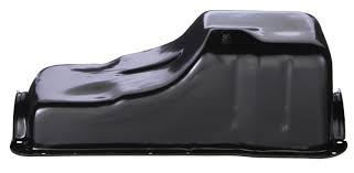 C5ZZ-6675-A - CARTER DE ÓLEO EM AÇO ACABAMENTO PRETO, SCOTT DRAKE, FORD SMALL BLOCK - UNIDADE