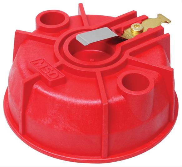 8423 - ROTOR PARA DISTRIBUIDOR MSD Cap-A-Dapt, VERMELHO, CONTATO EM AÇO INOX E BRONZE - UNIDADE