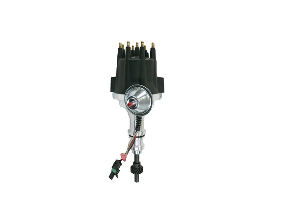 JM7702BK - DISTRIBUIDOR HEI PRETO - READY TO RUN - COM IGNIÇÃO ACOPLADA FORD 289/302 - UNIDADE