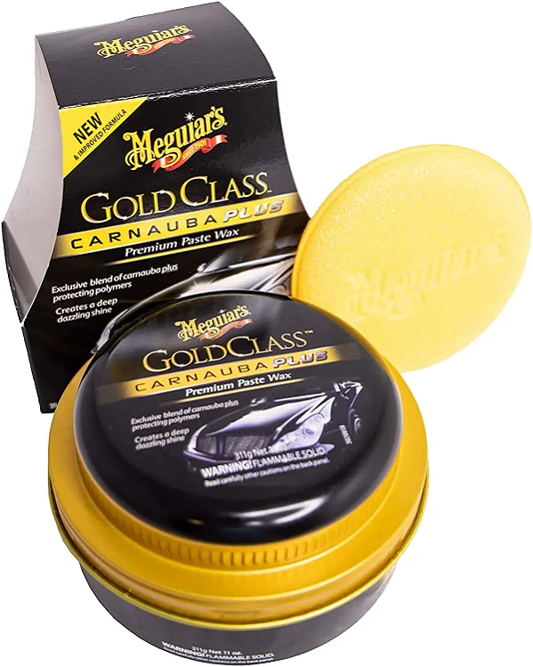 G7014J - CERA EM PASTA, GOLD CLASS CARNAÚBA PLUS, MEGUIAR´S, 311g - UNIDADE