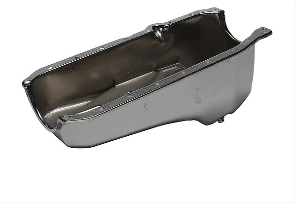 G3503 - CARTER DE ÓLEO, ACABAMENTO CROMADO, CHEVROLET SMALL BLOCK PÓS 1986 - UNIDADE