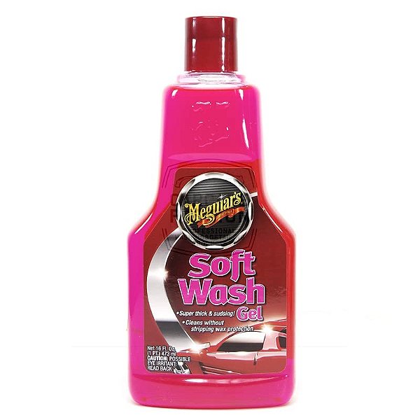 A2516 - SHAMPOO AUTOMOTIVO, SOFT WASH GEL 473ml, MEGUIAR´S - UNIDADE