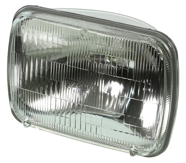 H6054 - FAROL RETANGULAR ALTO/BAIXO 7x6", SEALED BEAM - UNIDADE