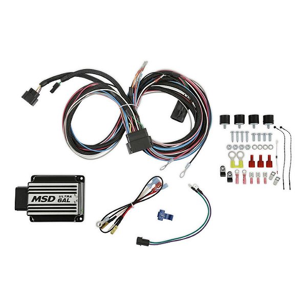 64233 - CAIXA DE IGNIÇÃO MSD MINI, ULTRA 6AL, COM CORTE DE GIRO, PRETA - UNIDADE