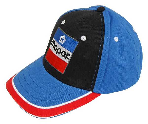 DCE-48898 - BONE ORIGINAL, LICENCIADO, LOGO MOPAR 1972 VERMELHO/BRANCO/AZUL, TAMANHO UNICO - UNIDADE