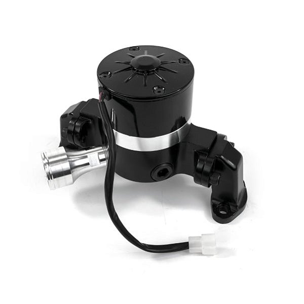 HC8010BK - BOMBA DE AGUA ELETRICA, PRETA, ALTO VOLUME, 35GPM, CHEVROLET SMALL BLOCK - UNIDADE