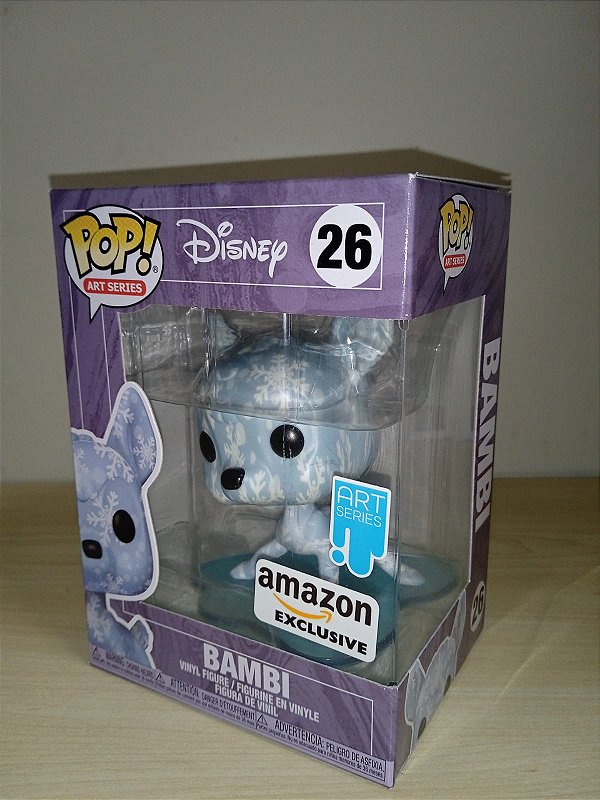 Funko Pop - Desenho/Animação - Art Series - Bambi Art 26 (Amazon)
