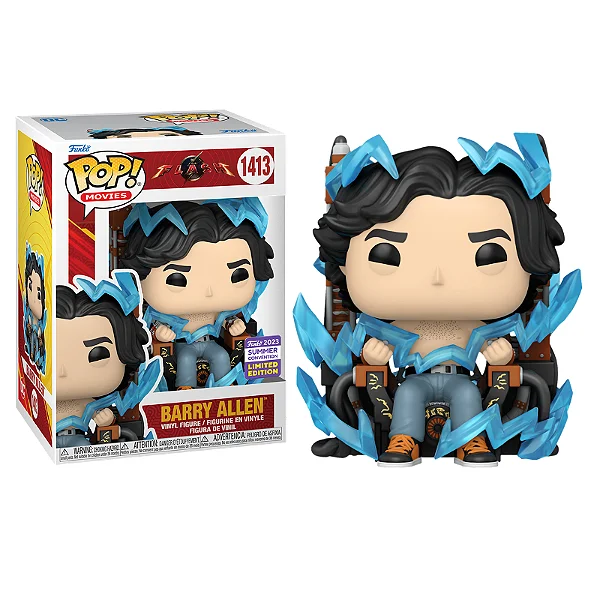 Funko Pop - The Flash - Barry Allen in Chair 1413 (2023 Summer Convention)