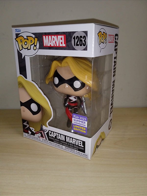 Funko Pop - Filme - Marvel - Captain Marvel 1263 (SDCC 2023)