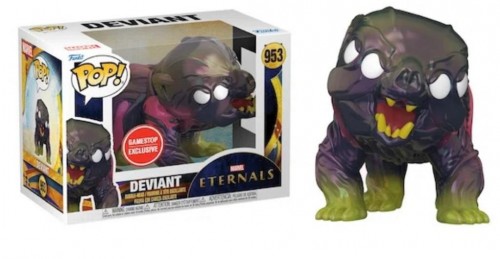 Funko Pop - Filme - Eternals - Deviant Metalico 953 (Gamestop)