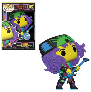 Funko Pop - Série - Stranger Things - Eddie Black Light 1462 (Special Edition)