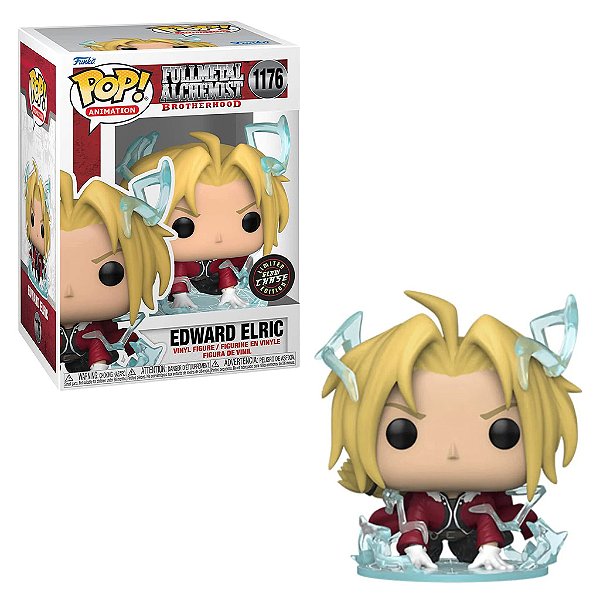 Funko Pop - Animação/Anime - Full Metal Alchemist - Edward Elric GITD Chase 1176