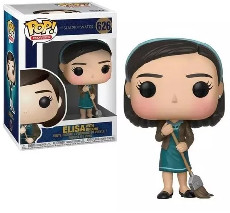 Funko Pop - The Shape of Water/A Forma da Agua - Elisa With Broom 626