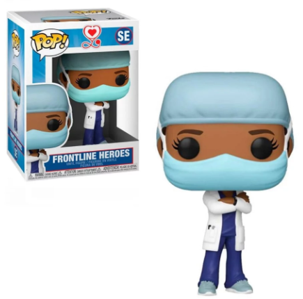 Funko Pop - Heróis - Frontline Heroes - Frontline Heroes Médica SE