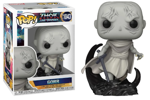 Funko Pop - Filme - Marvel: Thor Love and Thunder - Gorr 1043 (caixa danificada)