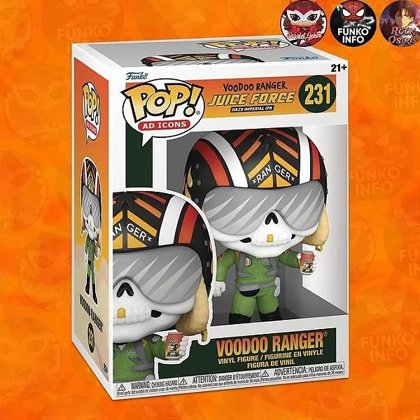 [PRÉ-VENDA] Funko Pop - Ad Icons - Juice Force - Voodoo Ranger 231