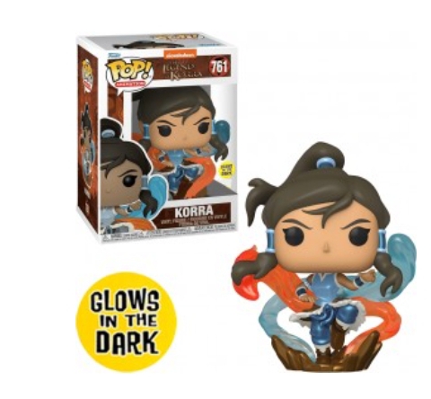 Funko Pop Desenho/Animação - A Lenda de Korra - Korra Glow 761 (SE)
