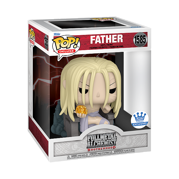 Funko pop Desenho/Animação- Full metal alchemist- FATHER ON THRONE 1585 (FUNKO SHOP)
