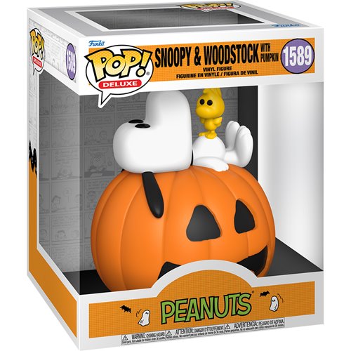 Funko Pop Desenho/Animação - A Turma do Snoopy- Snoopy & Woodstock with Pumpkin 1589