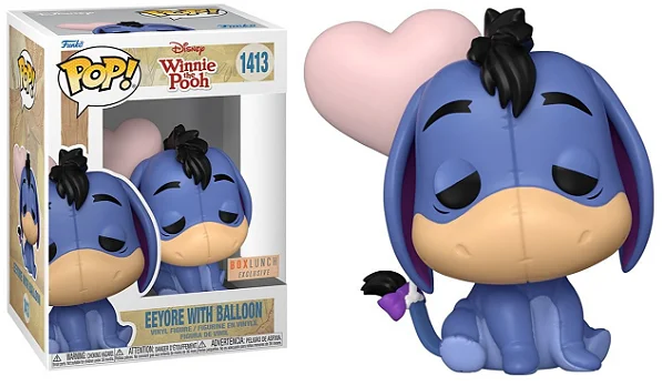 Funko Pop - Desenho/Animação - Winnie the Pooh - Eeyore with Balloon 1413 (BOXLUNCH)