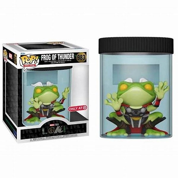 Funko pop Series/Quadrinho -Marvel: Loki - Frog of Thunder 983 (Target)