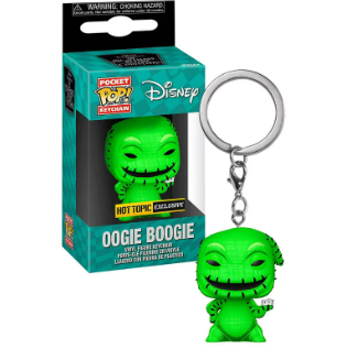 Funko Pop Keychain - Disney -Keychain  Oogie Boogie (Hot Topic)