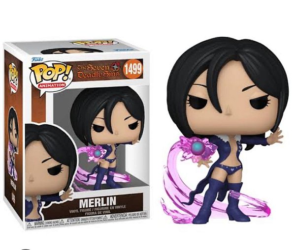 Funko Pop Desenho/Animação - Os 7 Pecados Capitais/The Seven Deadly Sins  - Merlin 1499