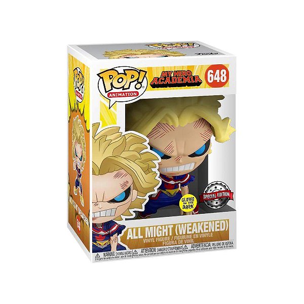 Funko Pop - My Hero Academia - All Might 648 GITD (Special Edition)
