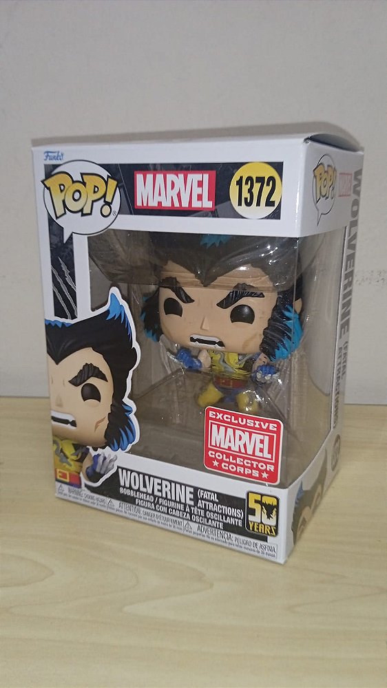 Funko Pop - X-Men - Wolverine (Fatal Attractions) 1372 (Collectors Corp)