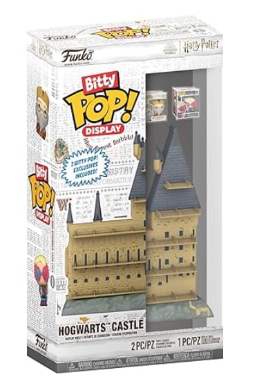 [PRÉ-VENDA] Funko Bitty Pop Display - Harry Potter - Hogwarts Castle com Bitty Hagrid e da Luna Lovegood