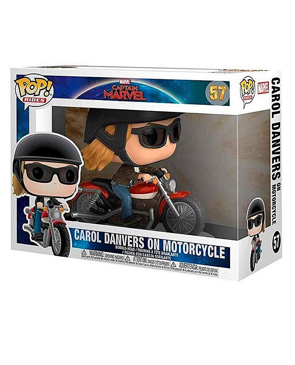 Funko Pop Filme - Captain Marvel - Carol Danvers on Motorcycle 57