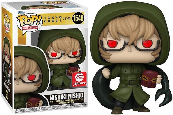 Funko PopDesenho/Animação -Tokyo Ghoul |RE - Nishiki Nishio 1548 (AE)