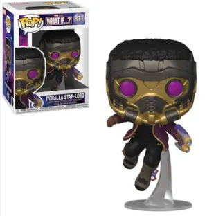 Funko Pop Serires- Marvel What If... - T'Challa Star-Lord 871