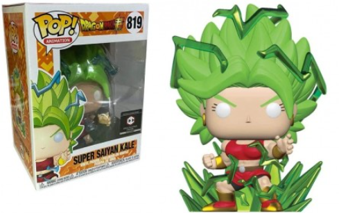 Funko Pop Desenho/Animação -Dragon ball Super - Super Saiyan Kale  819 (chalice)