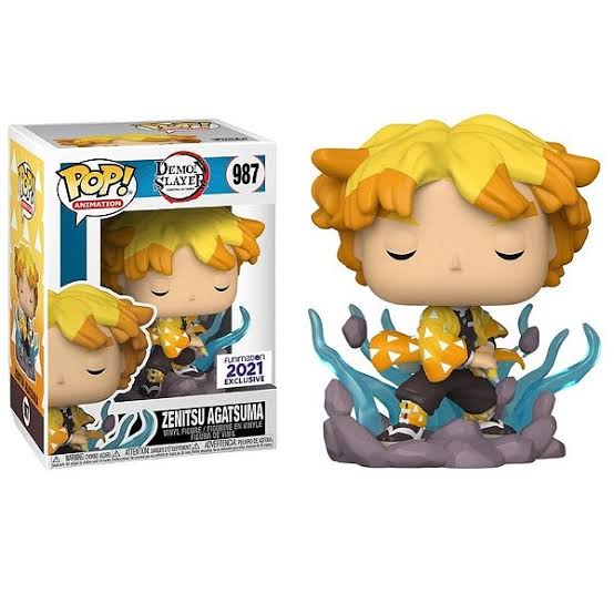 [PRÉ-VENDA]Funko Pop Desenho/animação - Demon Slayer - Zenitsu Agatsuma 987
