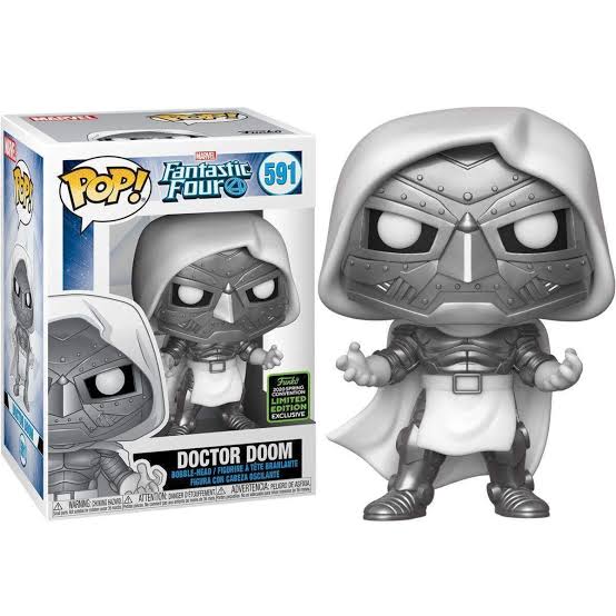 Funko Pop Quadrinhos - Marvel: Fantástico Four - Doctor Doom 591