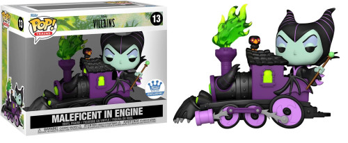 Funko Pop Desenho/Animação - Disney Villains Train - Maleficent In Engine 13