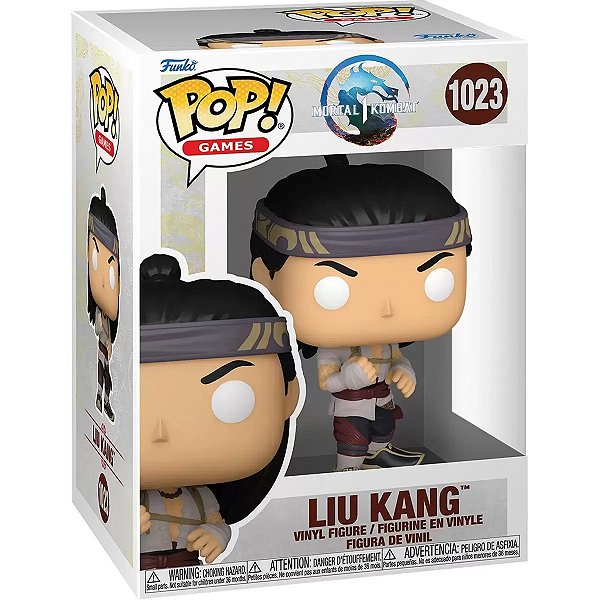 [PRÉ-VENDA] Funko Pop Games - Mortal Kombat - Liu Kang 1023