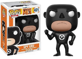 Funko Pop Desenho/Animação - Disney:  Meu Malvado Favorito - Spy Gru 421(DETALJHES NA CAIXA)