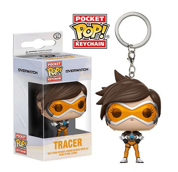Funko Pop - Games - Overwatch - Keychain Tracer